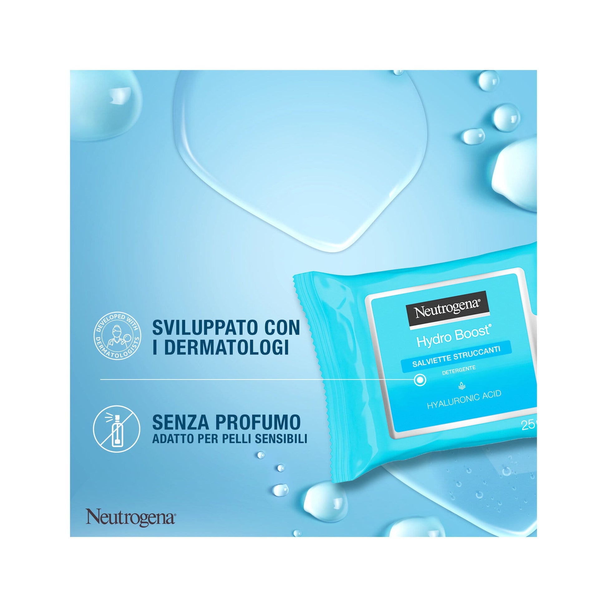 Neutrogena Hydra Boost Toallitas Limpiadoras 25 Piezas-7