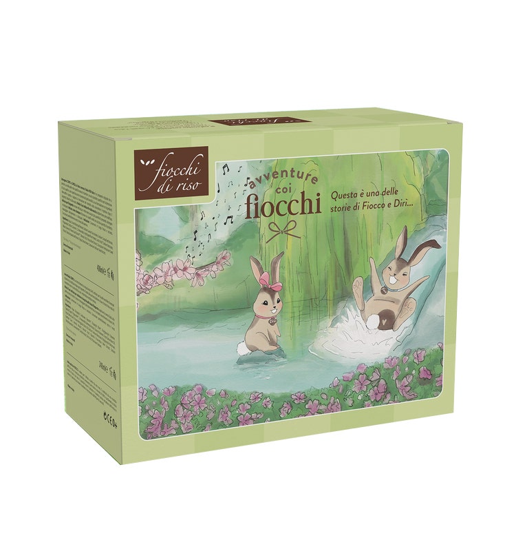 Fiocchi Di Riso Cofanetto Detergente Corpo Capelli 400ml + Crema Corpo 240ml + Peluche