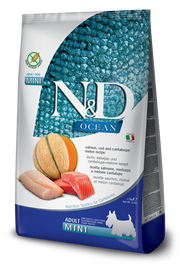 Farmina N&D Ocean Salmone E Merluzzo Cani Adulti Taglia Mini Sacco 7kg