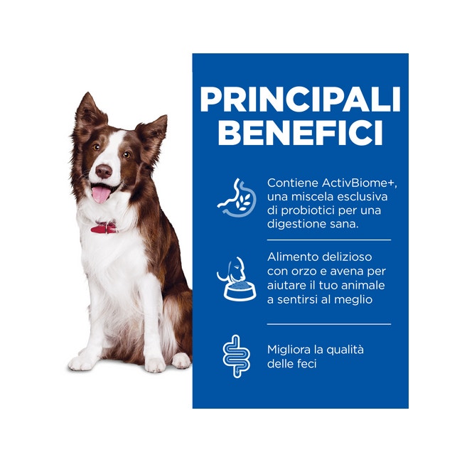 Hill's Science Plan Perfect Digestion Bocaditos de Pollo y Verduras para Perros, Lata de 363 g