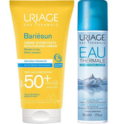 Uriage Bariesun SPF50+ Crema Solare Idratante 50ml + Eau Thermale Spray 50ml