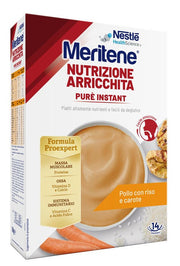Nestlé Meritene Nutrizione Arricchita Purè Instant Pollo Con Riso E Carote 1kg