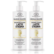 LR Wonder Cofanetto Latte D' Asina Bagnoschiuma 250ml + Crema Corpo 250ml
