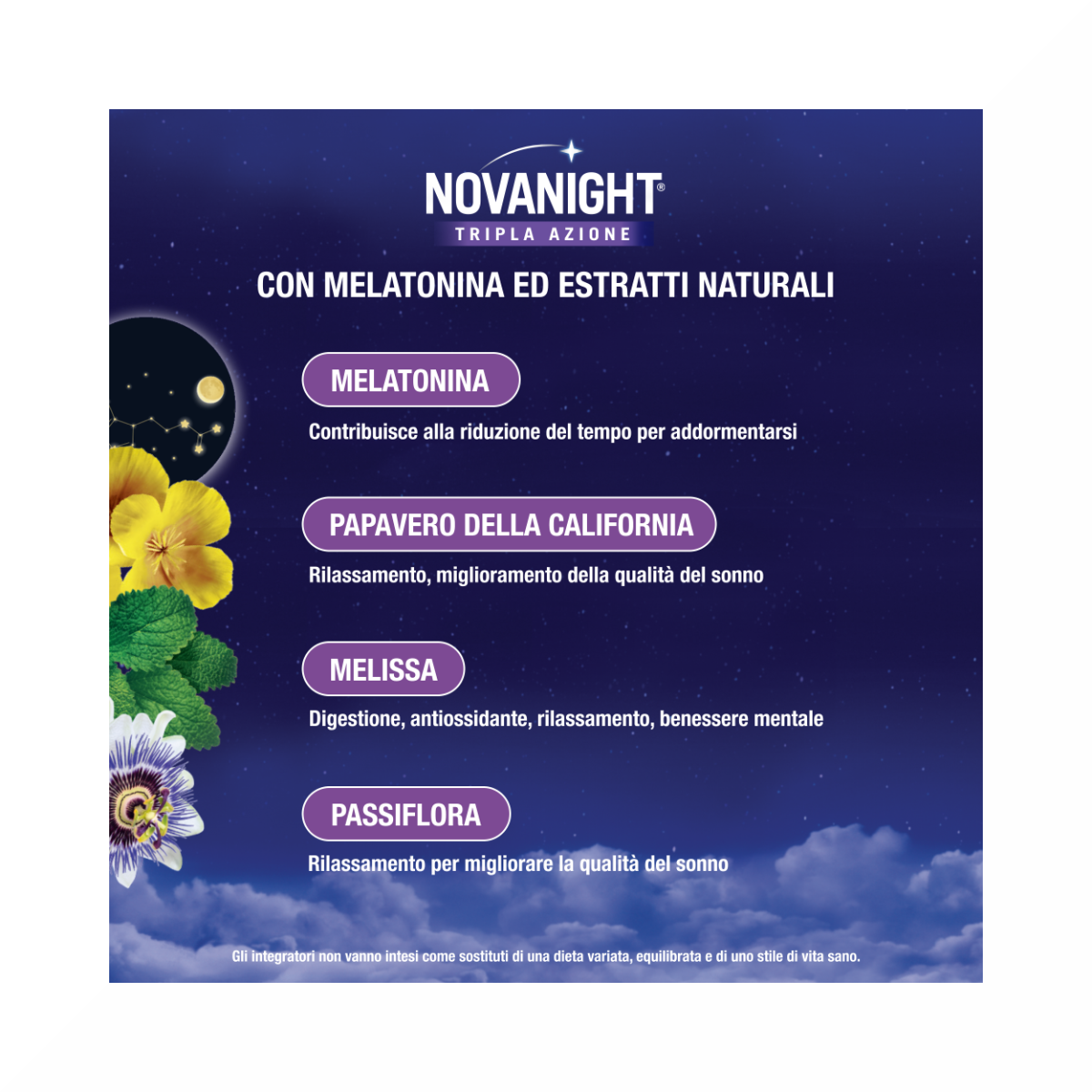 Novanight Triple Acción Liberación Rápida 30 Comprimidos-14