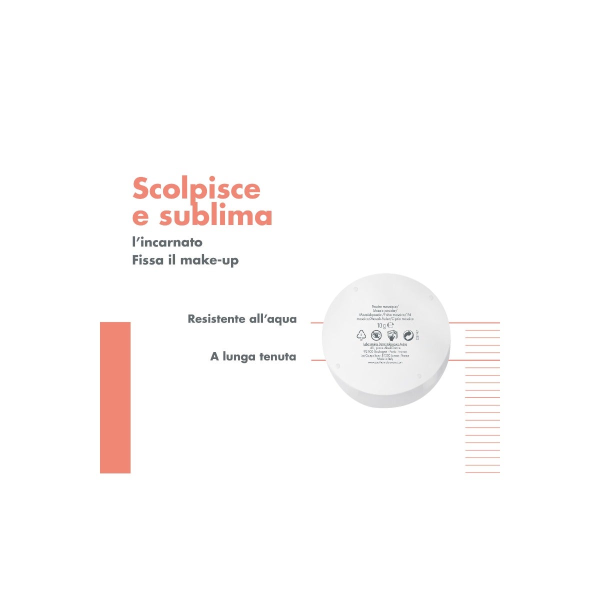 Avene Couvrance Polvos Mosaico Bonne Mine 10 g