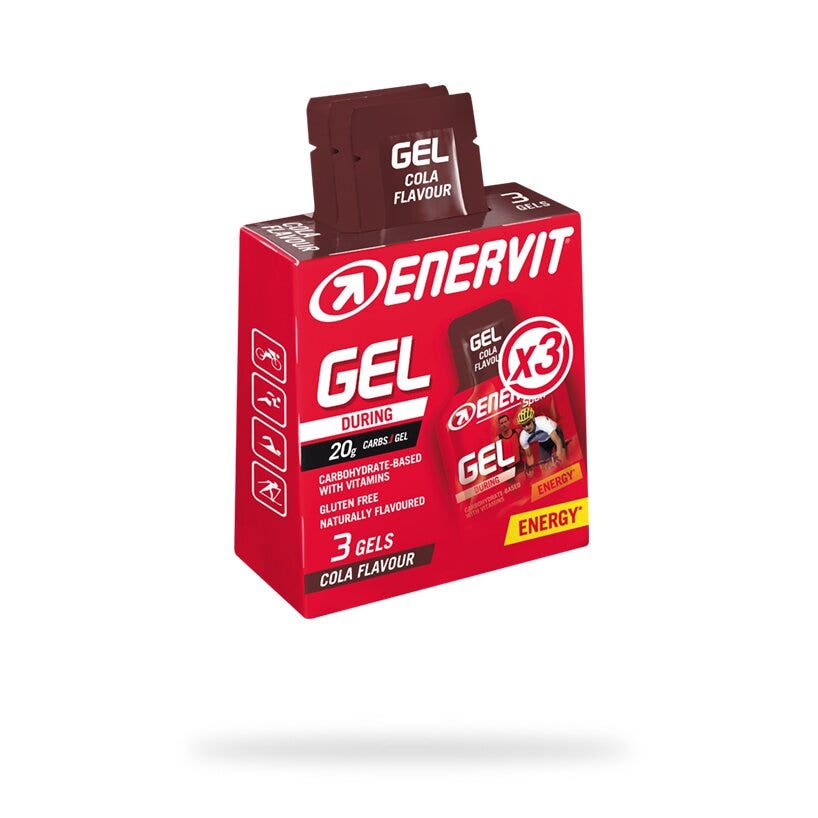 Enervit Gel de Cola, estuche de 3 x 25 ml