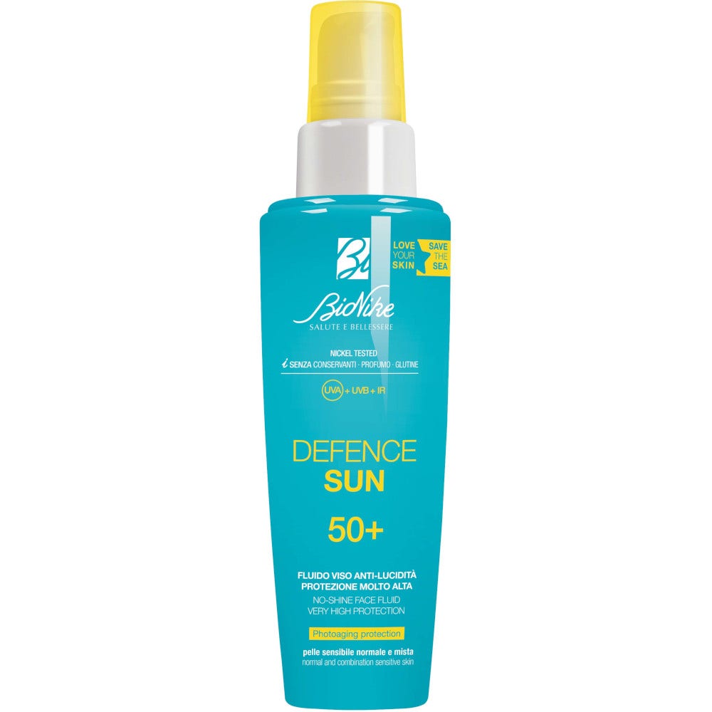 Bionike Defence Sun Fluido facial SPF50+ Antibrillo 50 ml