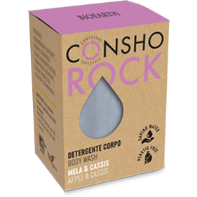 Bioearth Consho Rock Detergente Corpo Mela/Cassis 50g
