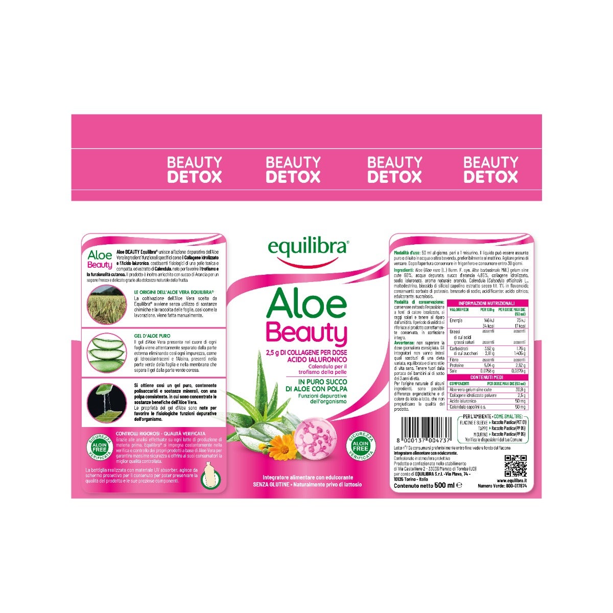 Equilibra Aloe Vera Beauty 500ml