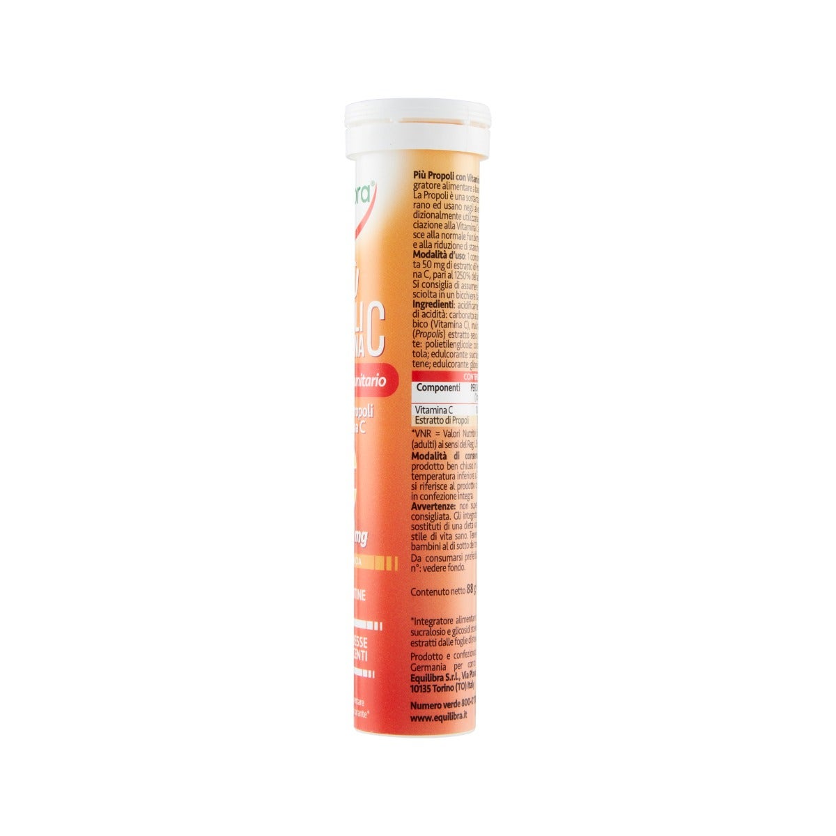 Equilibra Più Propoli Con Vitamina C 20 Compresse Effervescenti