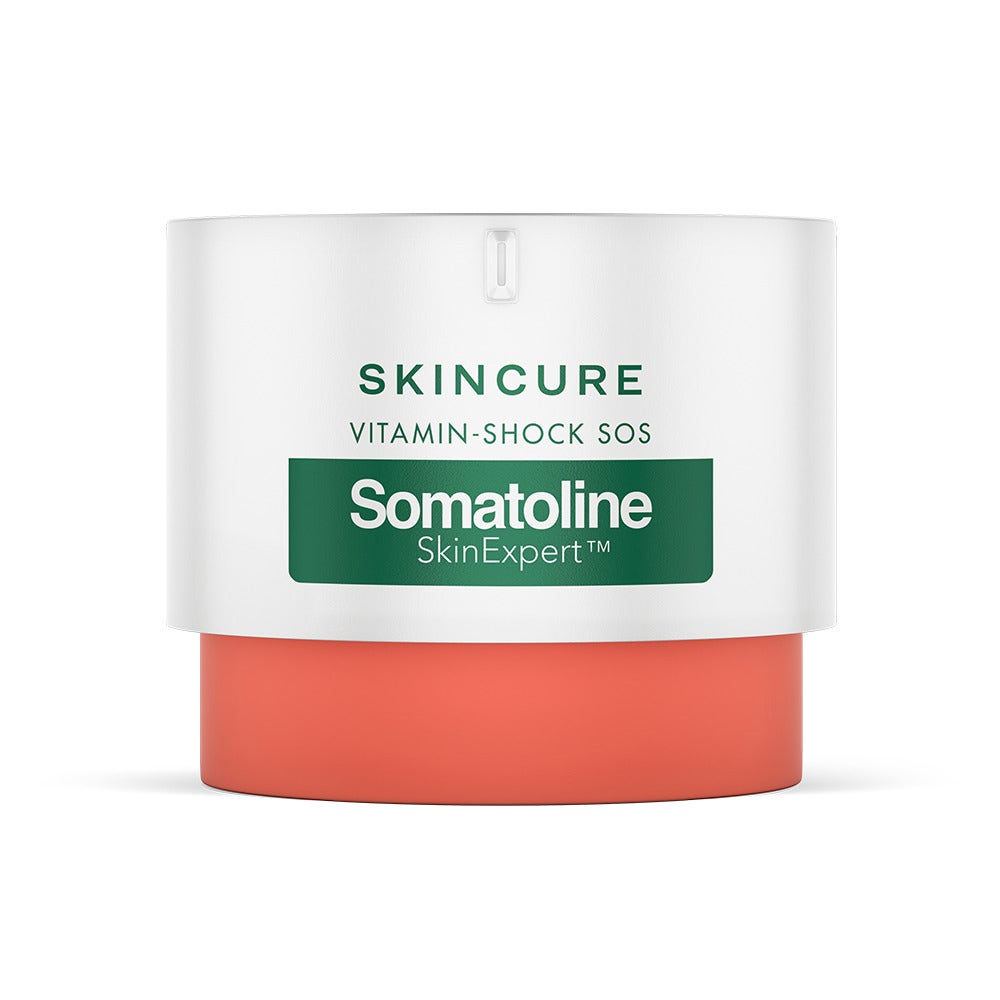 Somatoline SkinExpert Skincure Vitamin Shock SOS Crema facial iluminadora 40 ml