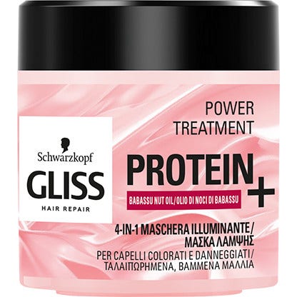 Schwarzkopf Gliss Trattamento 4In1 Protein+ Maschera Illuminante 400ml