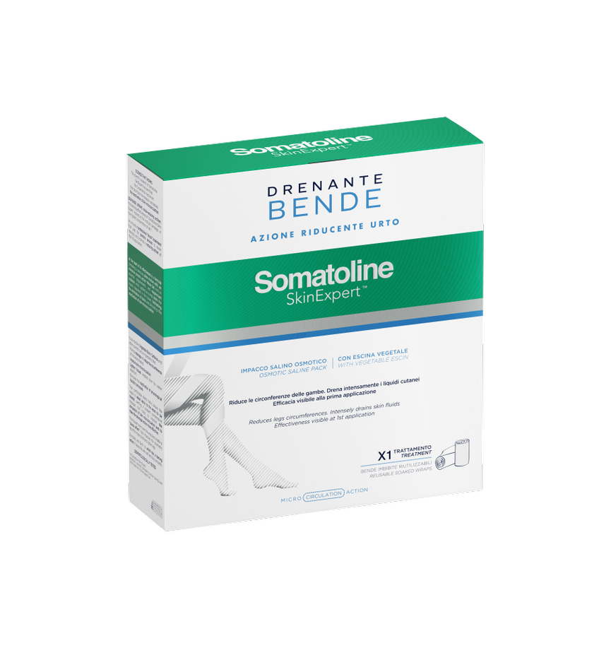 Somatoline Skin Expert Cuerpo Vendas adelgazantes y drenantes Starter 1 kit