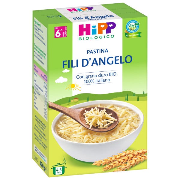 Hipp Bio Fideos Fili d'Angelo 6M+ 320 g