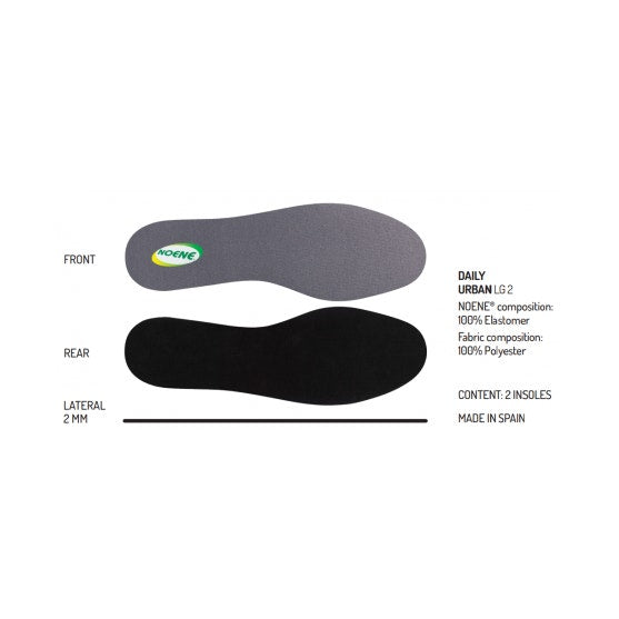 Noene Solette Oversole Daily Urban LG2 Taglia 43/46 1 Paio