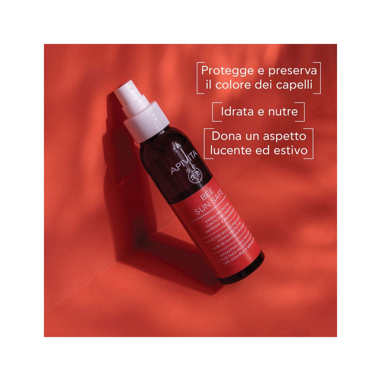 Apivita Bee Sun Safe Olio Capelli 100ml