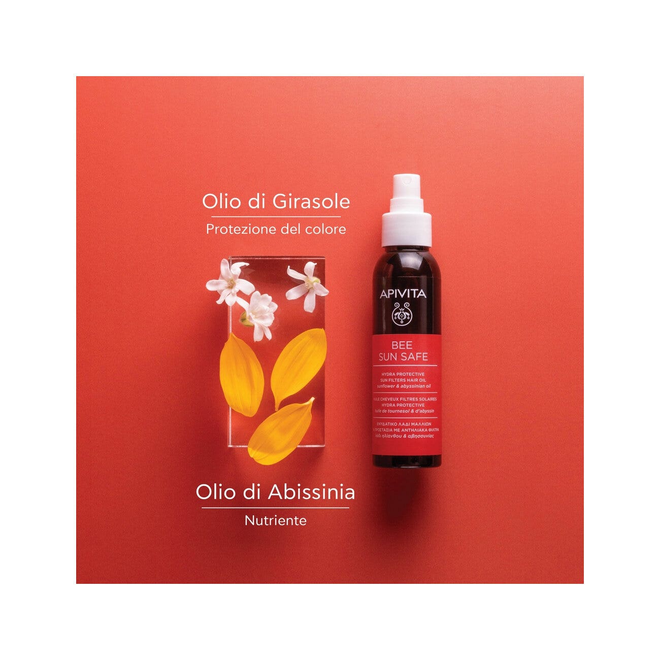 Apivita Bee Sun Safe Olio Capelli 100ml
