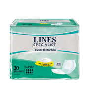 Lines Specialist Derma Protection Pañales Conformados Unisex Super+ 30 Unidades