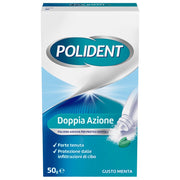 Polident Polvo Adhesivo para Prótesis Dentales Menta 50 g Fijación Segura