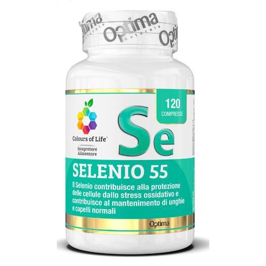 Colours Of Life Selenio 55 120 comprimidos de 350 mg