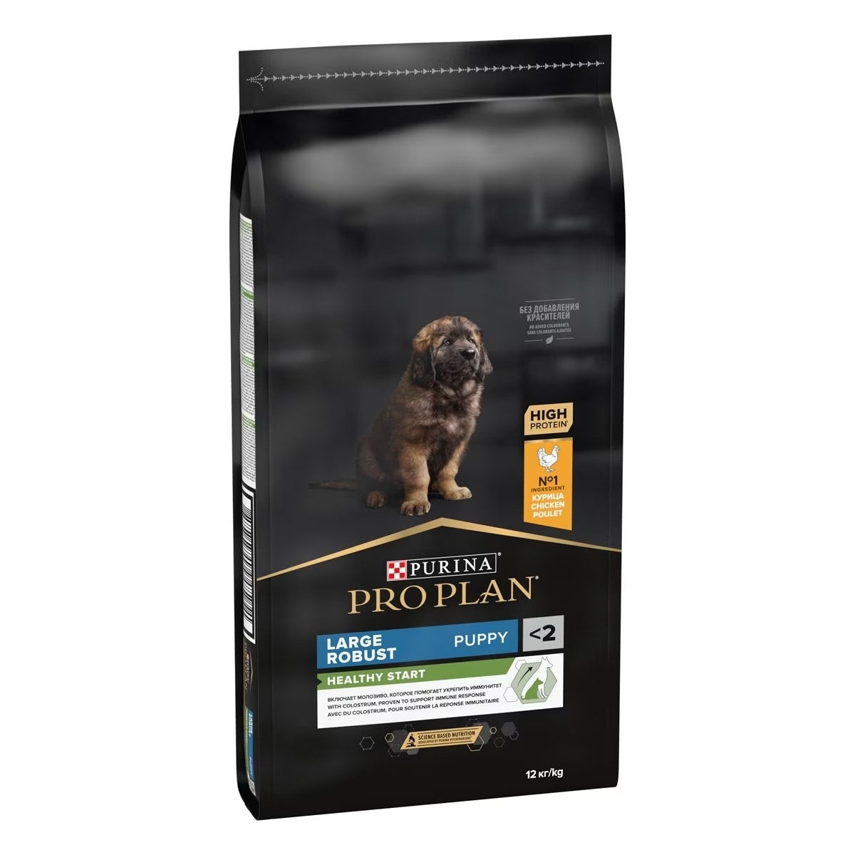 Purina Pro Plan Large Robust Puppy Healthy Start Pienso seco con pollo para perros adultos 12 kg
