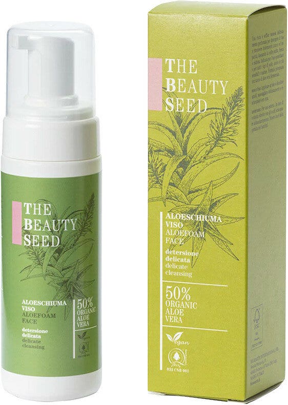 Bioearth Aloeschiuma Viso Pelli Sensibili 150ml