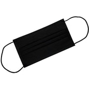 Mascarilla quirúrgica para adultos, negra, 10 unidades