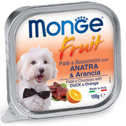 Monge Fruit Pato y Naranja Comida húmeda para perros adultos 100 g