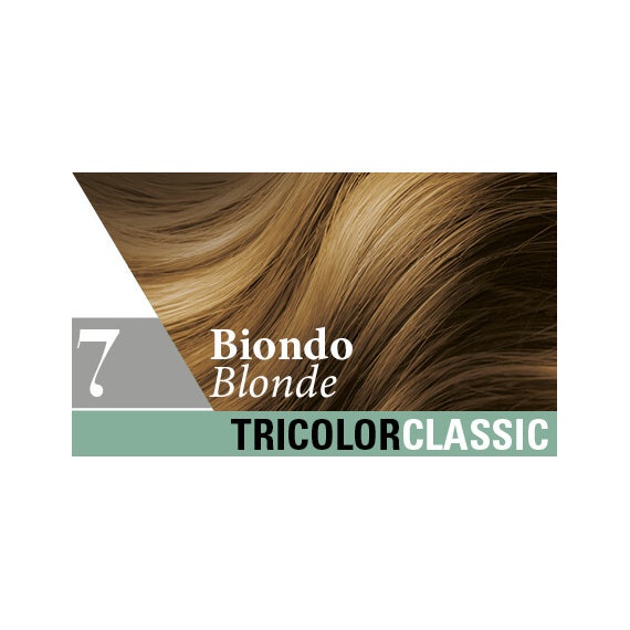 Specchiasol Tricolor Classic 7 Rubio 2 tubos de 50 ml, 2 envases de 50 ml + 4 sobres de 8 ml