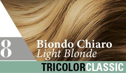 Specchiasol Tricolor Classic 8 Rubio Claro 2 Tubos de 50 ml 2 Shakers de 50 ml + 4 Sobres de 8 ml