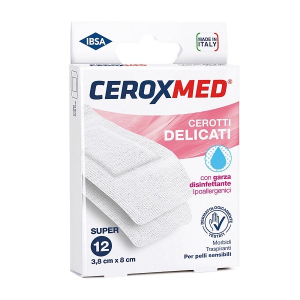 Ceroxmed Cerotti Delicati Super 12 Pezzi