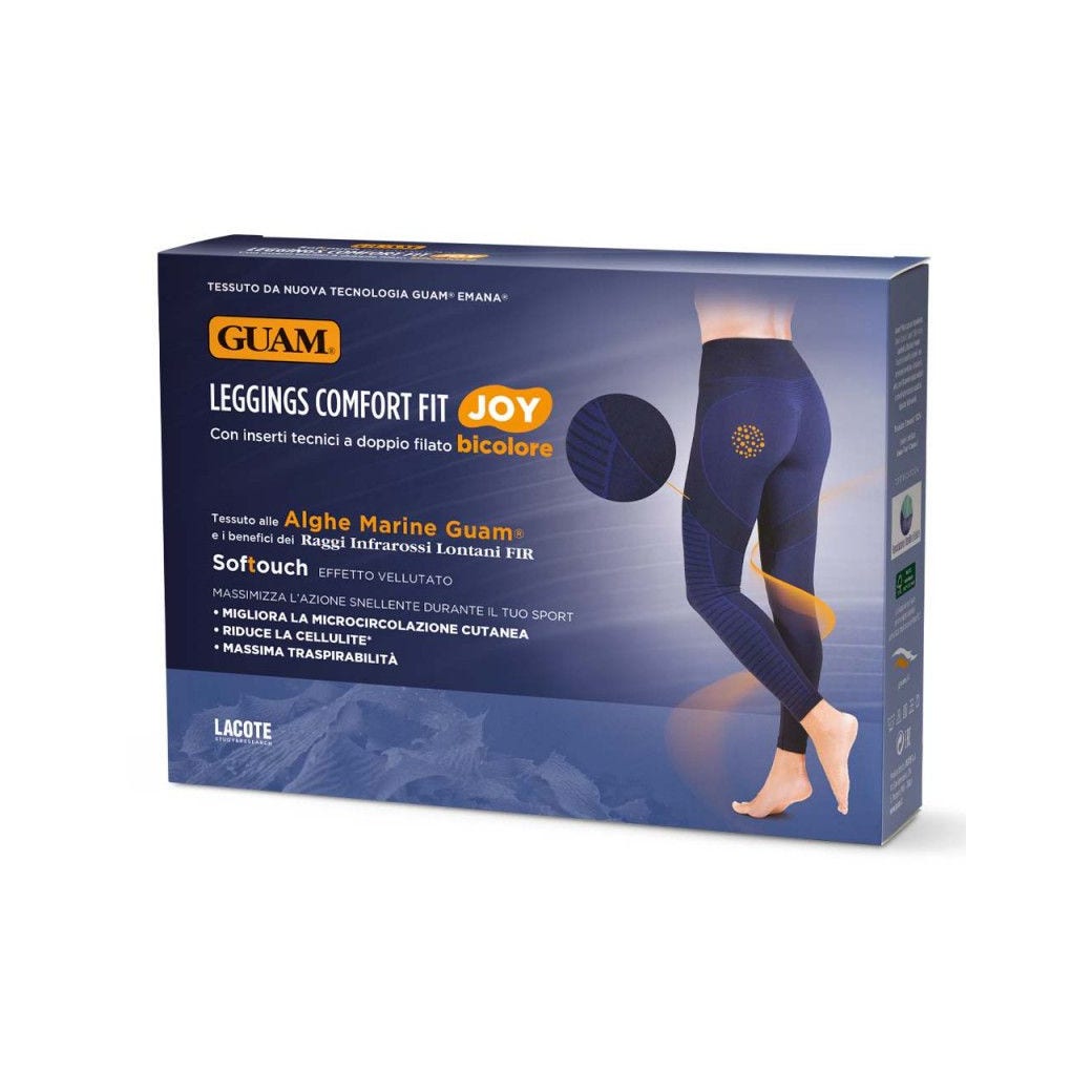 Guam Leggings Comfort Fit Blu Taglia S/M