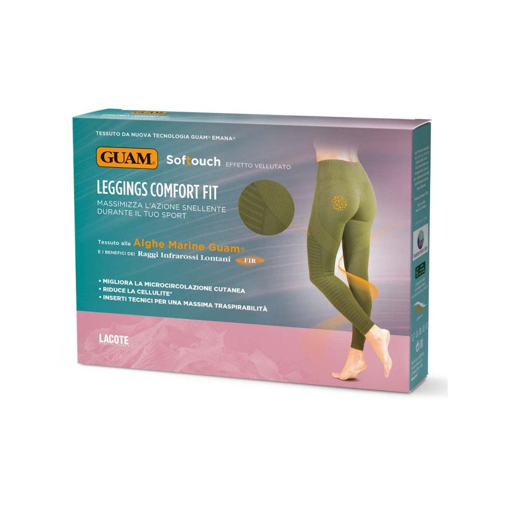 Guam Leggings Comfort Fit Verde Taglia S/M