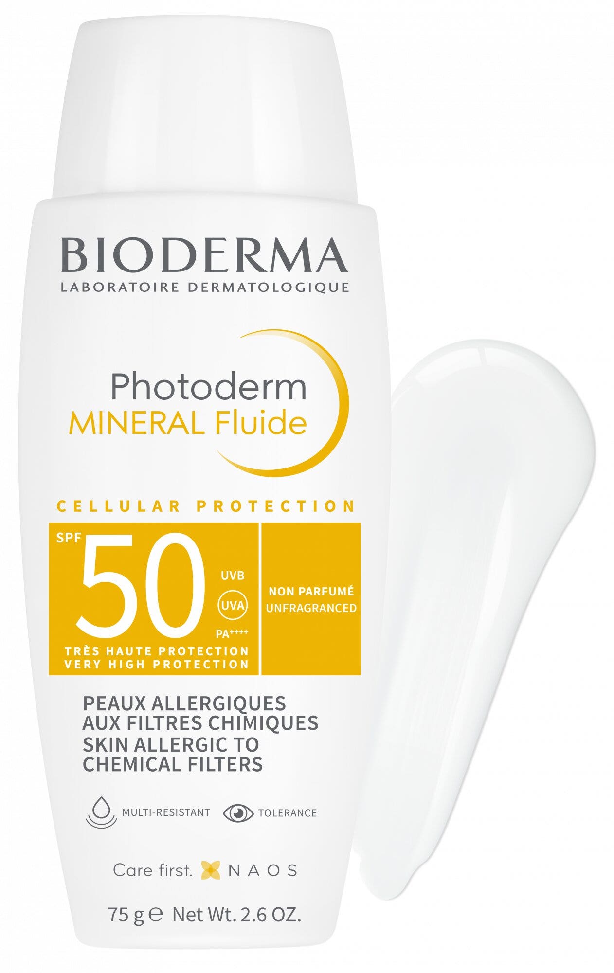 Bioderma Photoderm Fluido Minerale Ultra-Leggero Viso E Corpo 75g SPF50+