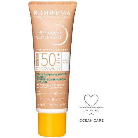 Bioderma Photoderm Mineral Cover Touch 40ml SPF 50+ Dorée