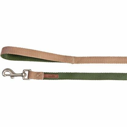 Camon Guinzaglio Doublepremium Bicolor Verde/Ecru 10x1200mm