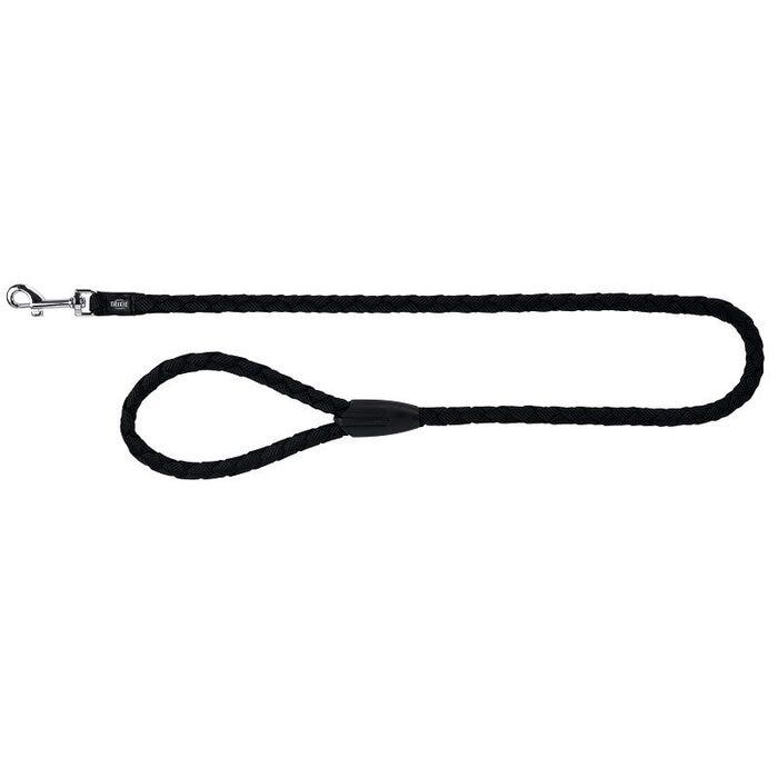 Trixie Guinzaglio Tubolare per cani S-M 1000x12mm nero