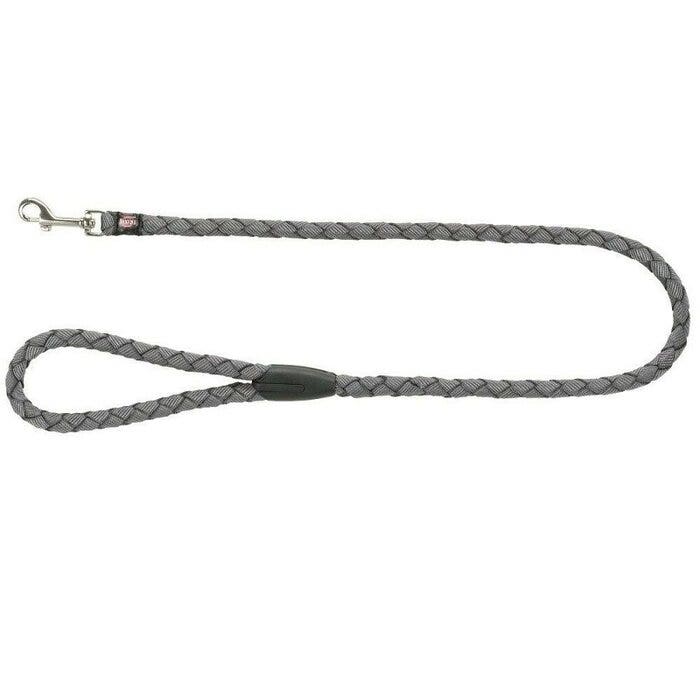 Trixie Guinzaglio Tubolare per cani L-XL 1000x18mm grigio