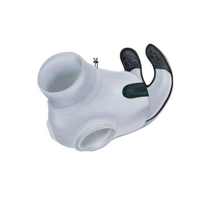 Trixie Body Protettivo veterinario per gatti taglia M-L colore grigio