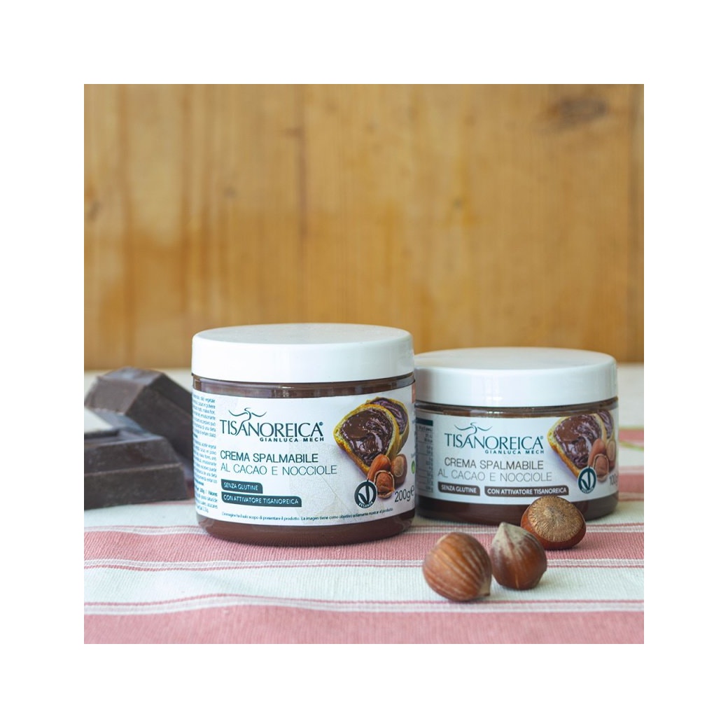 Gianluca Mech Tisanoreica Crema Spalmabile Al Cacao E Nocciole 200g