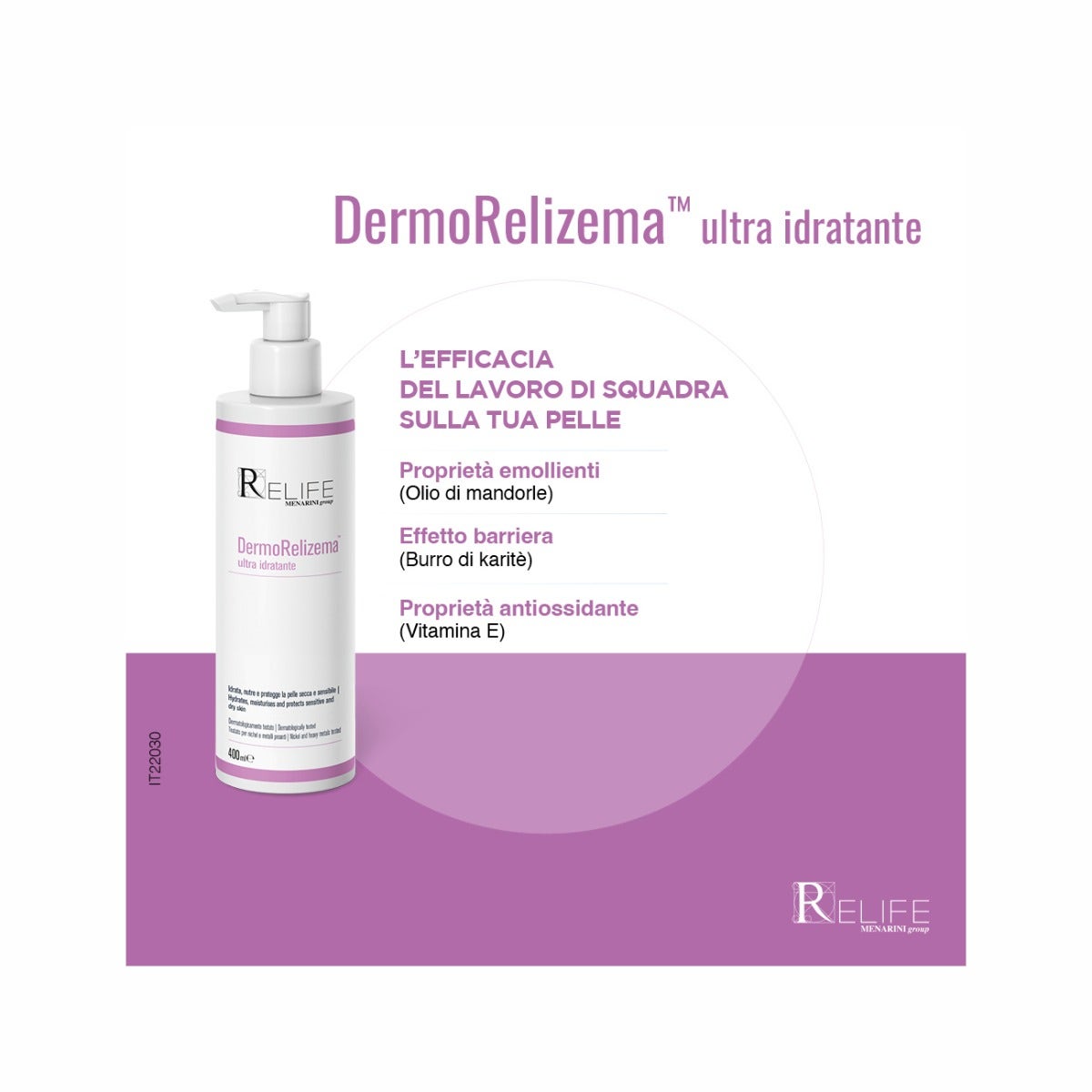 Relife Dermorelizema Ultra Hidratante 400 g