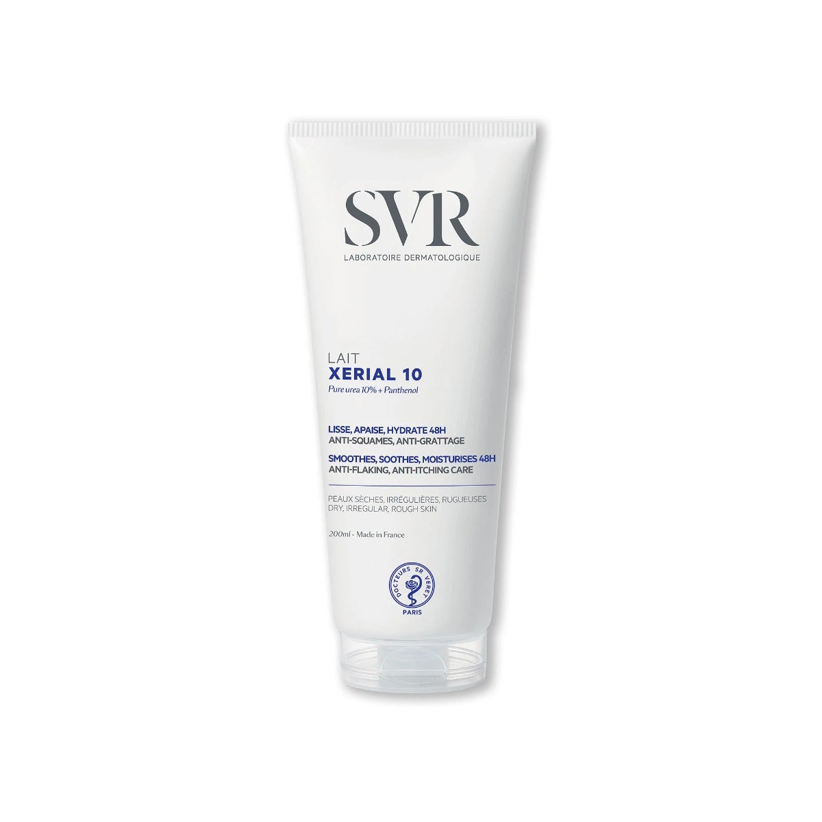 SVR Xerial 10 Latte Idratante Azione Lenitiva Corpo Per Pelle Secca E Sensibile 200ml