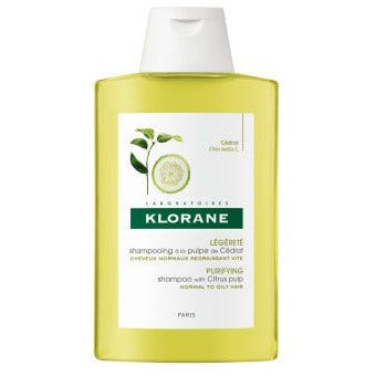 Klorane Champú Purificante de Cedro para Cabello Normal a Graso 400 ml