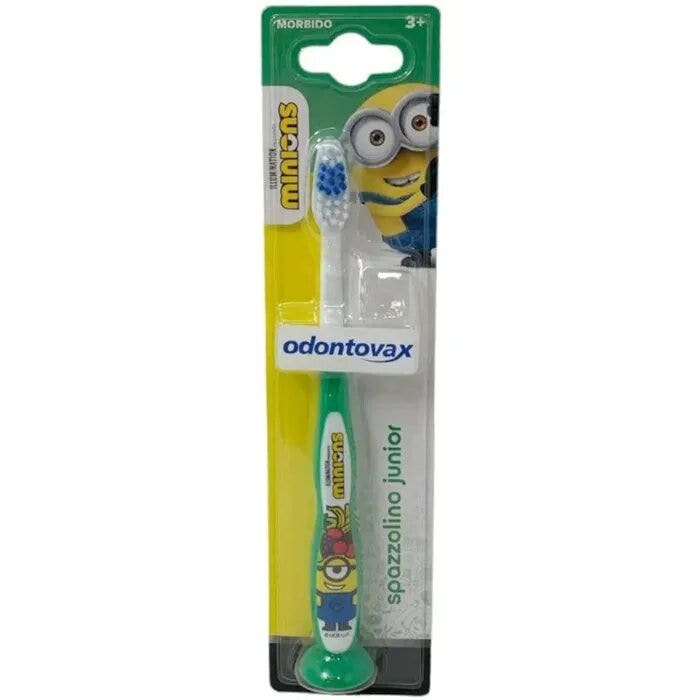 Odontovax Cepillo de dientes Junior 3+ años Verde Minions 1 unidad