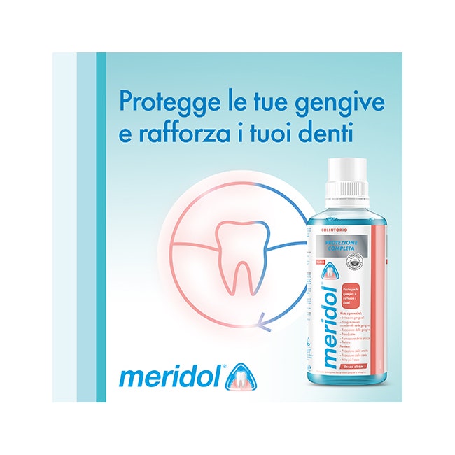 Meridol Enjuague bucal Protección completa 400 ml