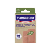 Hansaplast Cerotti Green & Protect Impermeabili E Sostenibili 2 Formati 20 Pezzi