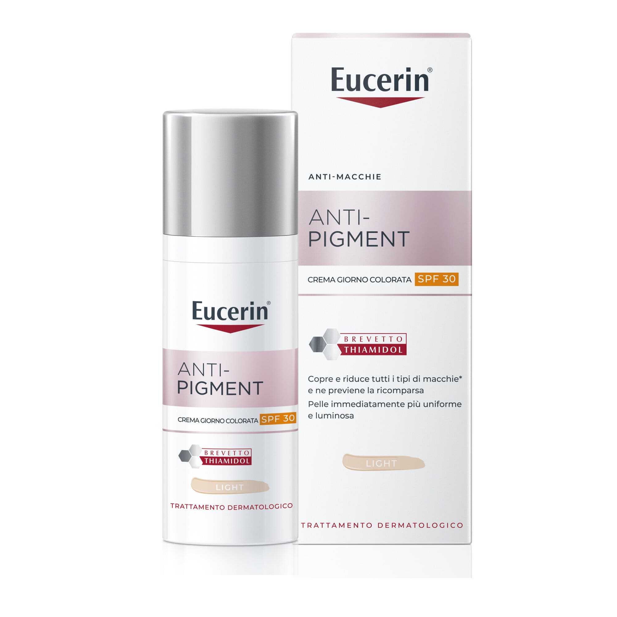 Eucerin Anti-Pigment Crema de día SPF 30 con color Light 30 ml