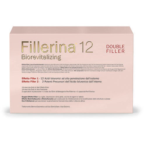 Fillerina 12 Biorevitalizing Double Filler Grado 3 Trattamento Intensivo 30ml+30ml +50ml