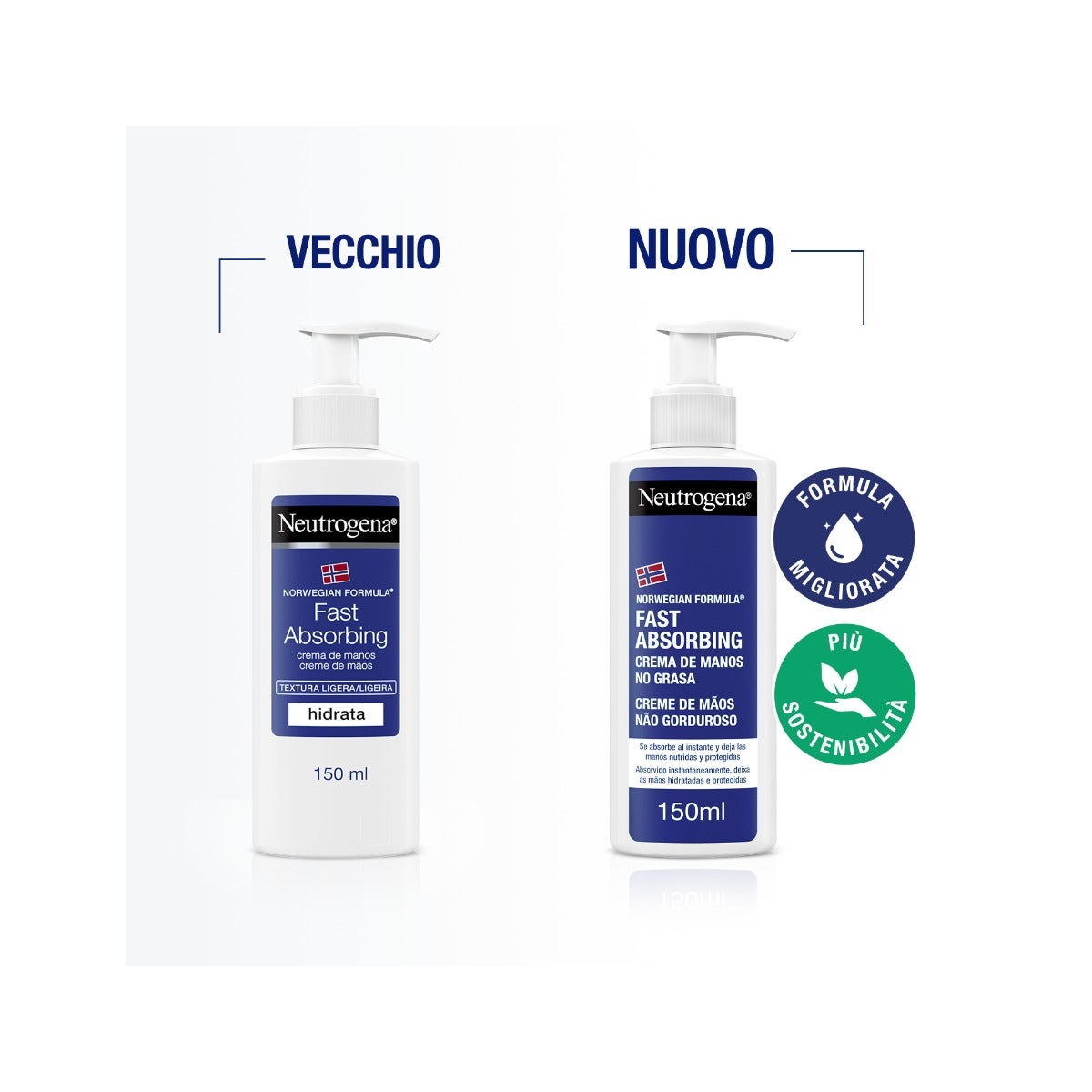 Neutrogena Crema de Manos Absorción Rápida 150ml-8