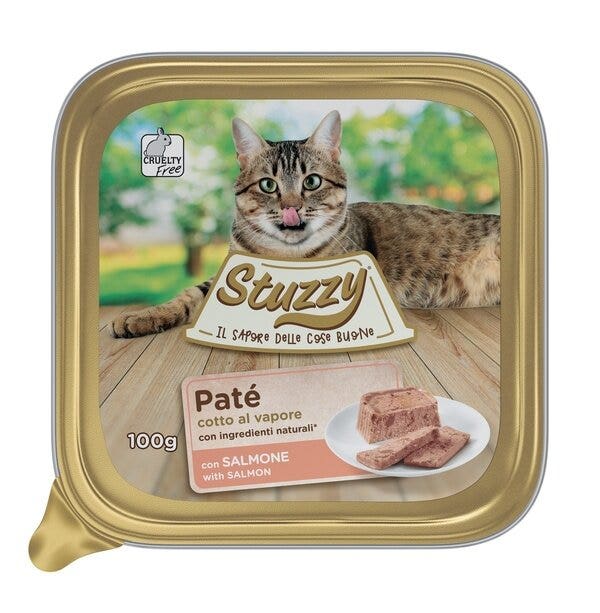 Stuzzy Paté de salmón para gatos 100 g